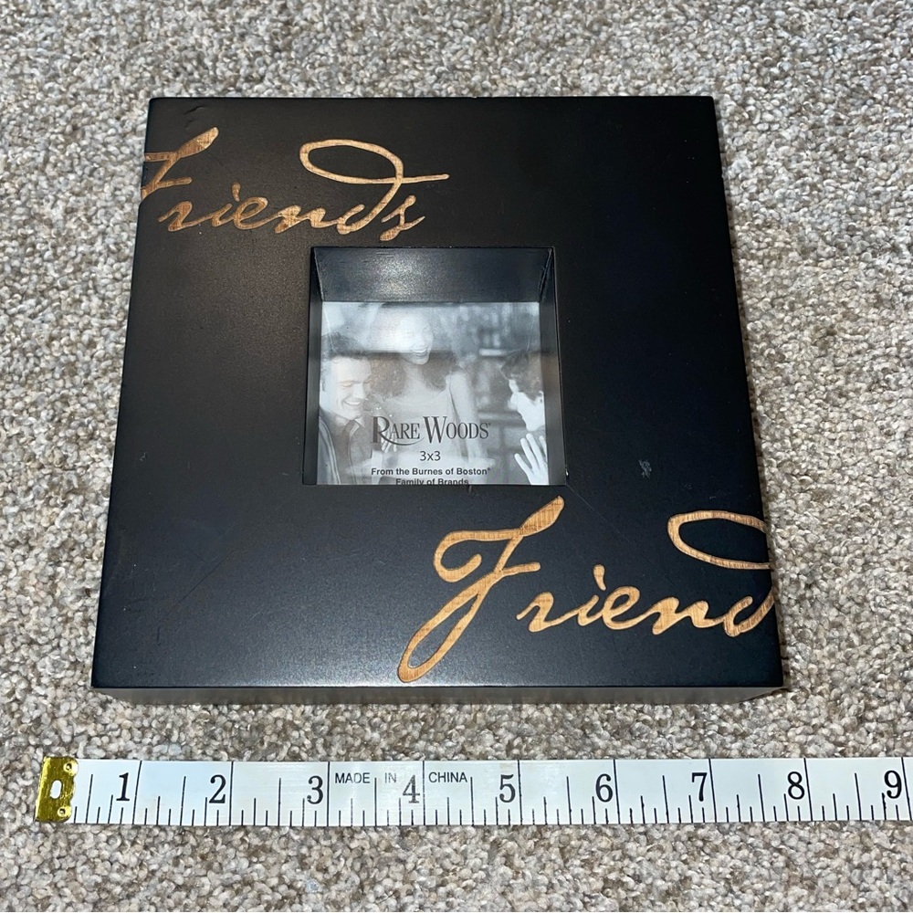 Black Wooden Photo Frame